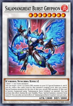 Salamangreat Burst Gryphon (LD10-EN004)