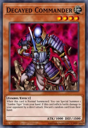 Decayed Commander (DR1-EN065)