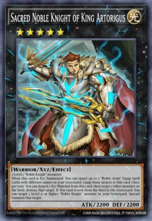 Sacred Noble Knight of King Artorigus (NKRT-EN038)