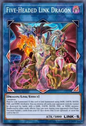 Five-Headed Link Dragon (DUOV-EN007)