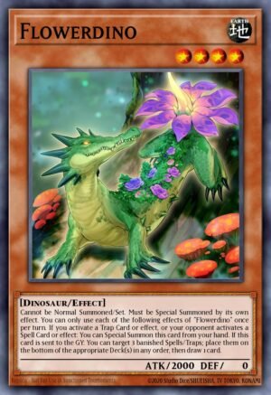Flowerdino (BACH-EN082)