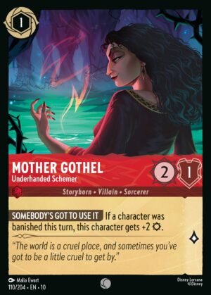 Mother Gothel – Underhanded Schemer