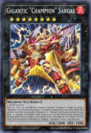 Gigantic "Champion" Sargas (MP24-EN071)