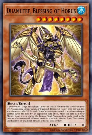 Duamutef, Blessing of Horus (AGOV-EN012)