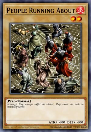 People Running About (DR1-EN056)