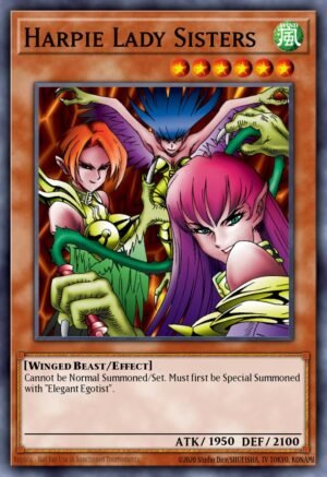 Harpie Lady Sisters (DB1-EN146)