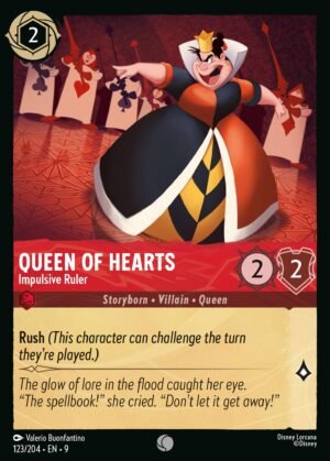 Queen of Hearts – Impulsive Ruler
