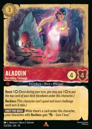 Aladdin – Barreling Through Aladdin – Barreling Through