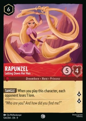 Rapunzel – Letting Down Her Hair