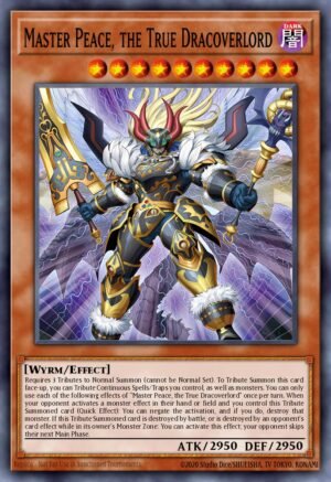 Master Peace, the True Dracoverlord (DOOD-EN018)