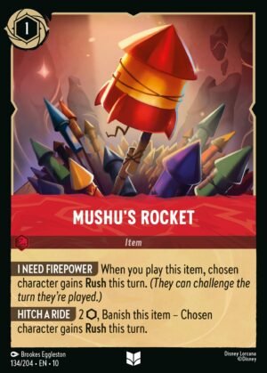 Mushu’s Rocket Mushu’s Rocket