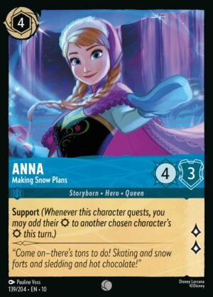 Anna – Making Snow Plans
