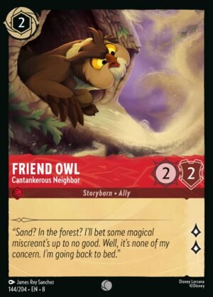 Friend Owl – Cantankerous Neighbor