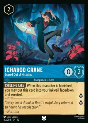 Ichabod Crane – Scared Out of His Mind
