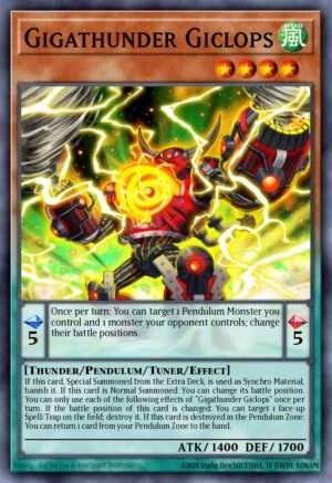 Gigathunder Giclops (BLVO-EN032)