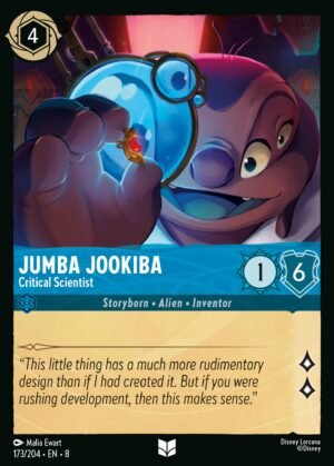 Jumba Jookiba – Critical Scientist