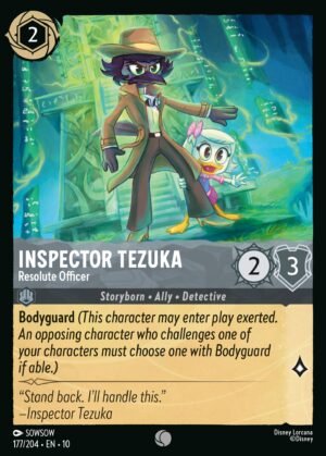 Inspector Tezuka – Resolute Officer