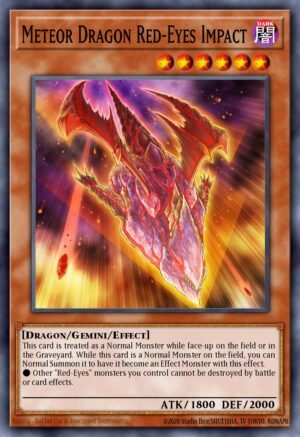 Meteor Dragon Red-Eyes Impact (INOV-EN028)