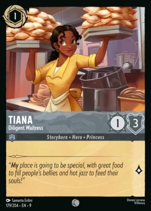 Tiana – Diligent Waitress