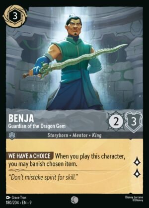 Benja – Guardian of the Dragon Gem