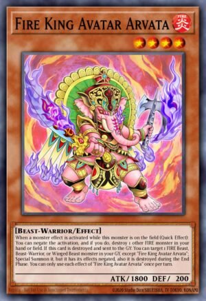 Fire King Avatar Arvata (CIBR-EN029)