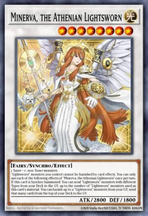 Minerva, the Athenian Lightsworn (LEDE-EN043)