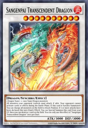 Sangenpai Transcendent Dragion (25LP-EN007)