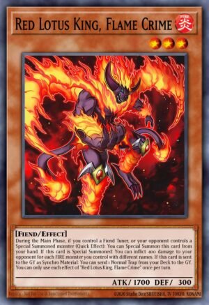 Red Lotus King, Flame Crime (BLTR-EN028)