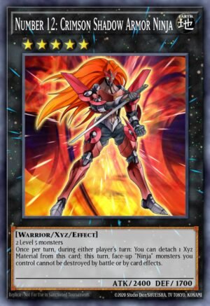 Number 12: Crimson Shadow Armor Ninja (ORCS-EN042)