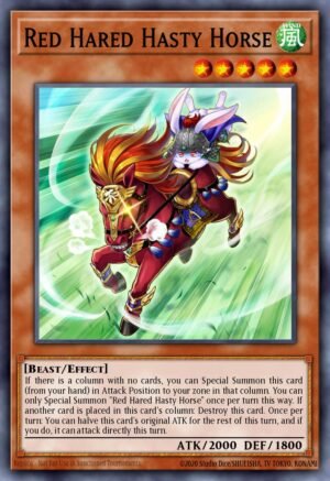 Red Hared Hasty Horse (FLOD-EN034)