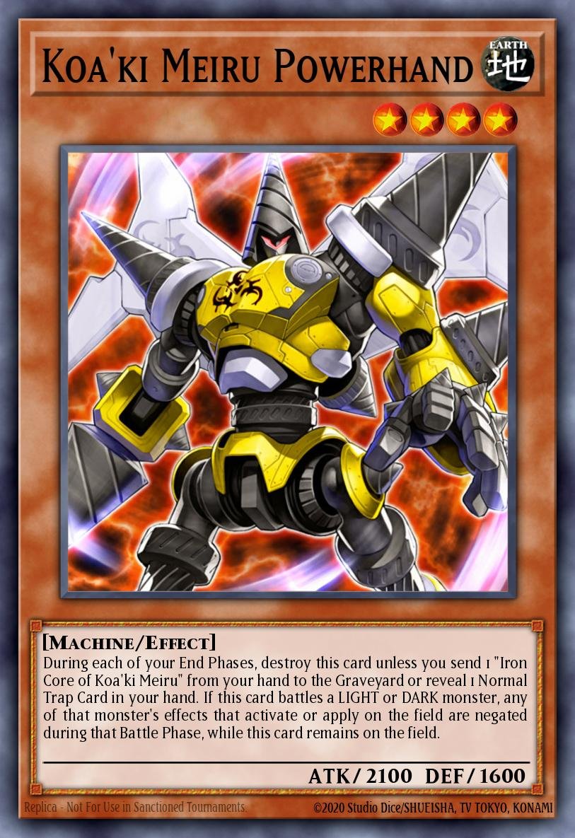 Koa'ki Meiru Powerhand (RGBT-EN022)