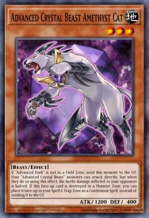 Advanced Crystal Beast Amethyst Cat