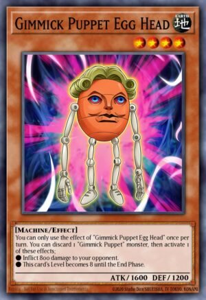 Gimmick Puppet Egg Head (NUMH-EN005)