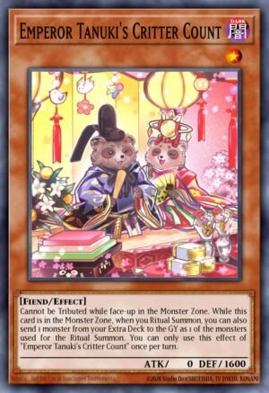Emperor Tanuki's Critter Count (MP24-EN156)