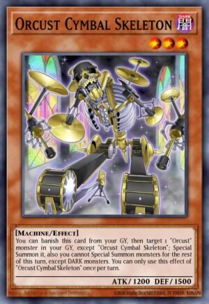 Orcust Cymbal Skeleton (BLMM-EN084)
