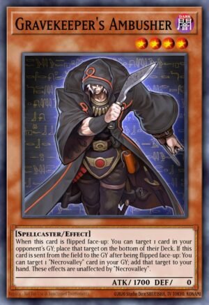 Gravekeeper's Ambusher (LVAL-EN032)