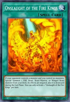 Onslaught of the Fire Kings (HISU-EN055)