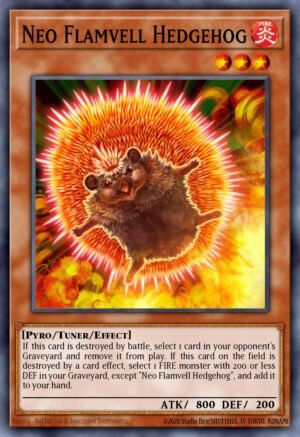 Neo Flamvell Hedgehog (DT04-EN062)