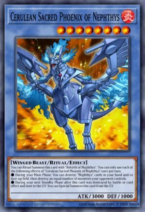Cerulean Sacred Phoenix of Nephthys Cerulean Sacred Phoenix of Nephthys