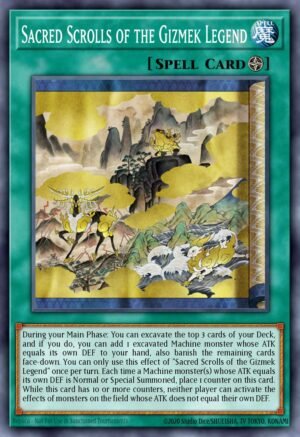 Sacred Scrolls of the Gizmek Legend (AMDE-EN058)