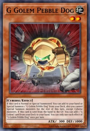 G Golem Pebble Dog (BLCR-EN041)