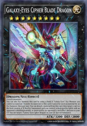 Galaxy-Eyes Cipher Blade Dragon (EXFO-ENSE4)