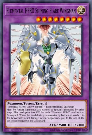Elemental HERO Shining Flare Wingman (BLAR-EN054)