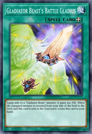 Gladiator Beast's Battle Gladius (GLAS-EN056)