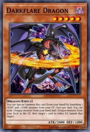Darkflare Dragon (PGLD-EN040)
