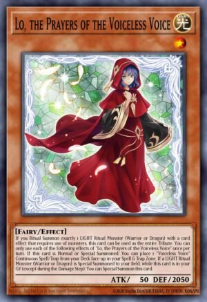 Lo, the Prayers of the Voiceless Voice (MP25-EN052)