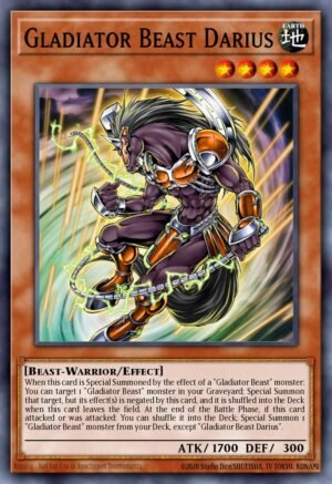 Gladiator Beast Darius (LCGX-EN244)