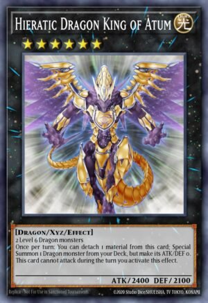 Hieratic Dragon King of Atum (DUPO-EN092)