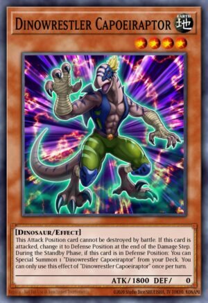 Dinowrestler Capoeiraptor (MP19-EN157)