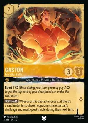Gaston – Frightful Bully Gaston – Frightful Bully